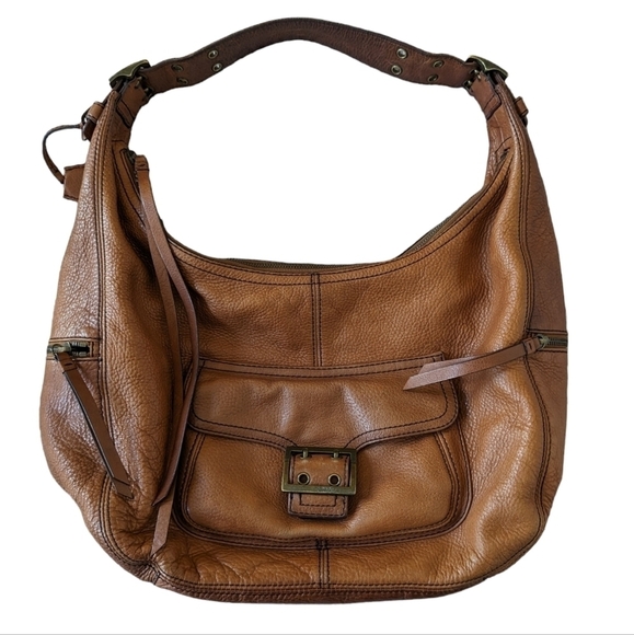 Banana Republic Y2K brown slouchy shoulder bag - Picture 1 of 12
